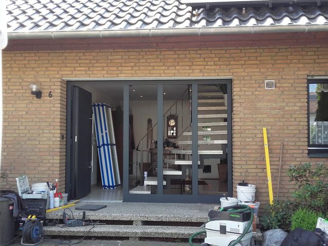 Haustür während | Haustür Modernisierung | KAPPELHOFF in Melle