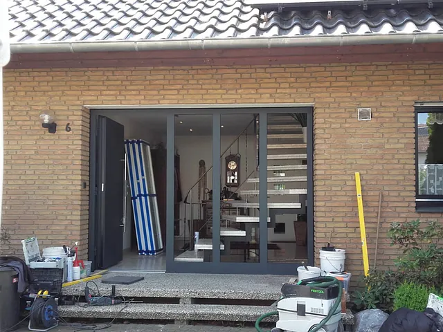 Haustür während | Haustür Modernisierung | KAPPELHOFF in Melle
